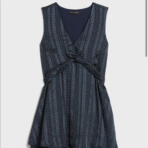 Banana Republic Factory Ruffle Fit-and-Flare Dress
